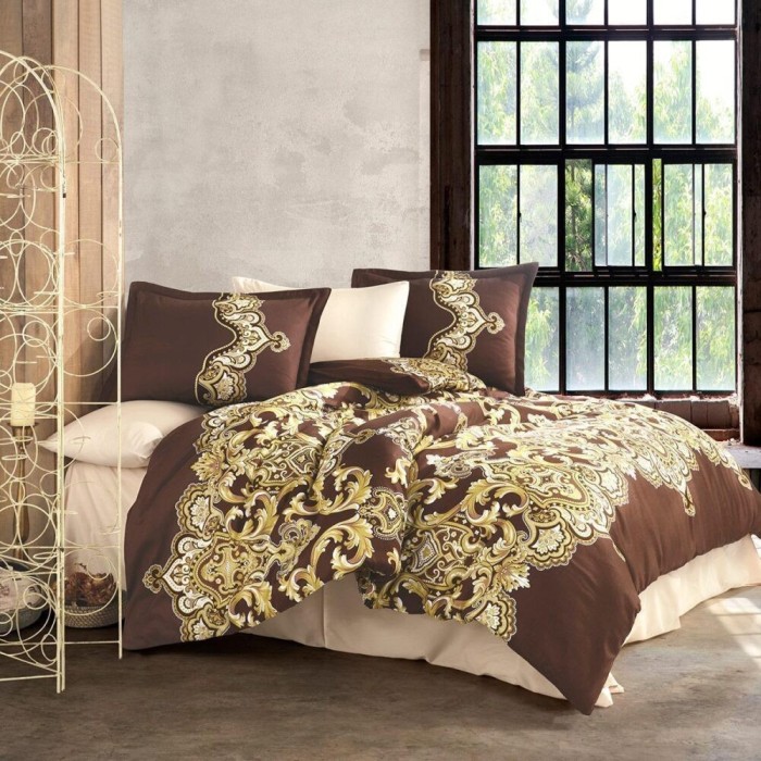 Lenjerie de pat satin clasy king size (artesa v1)