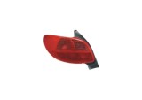 Stop spate, lampa Peugeot 206 (2_), 01.1998-04.2009, model: CC, montare spate, stanga, P21/5W+P21W+PY21W; fara soclu bec; DEPO