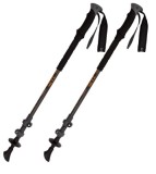 Set Bete de Trekking Carbon Negru