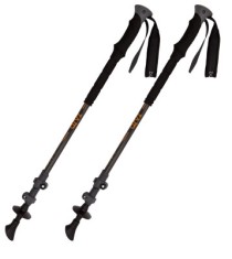 Set Bete de Trekking Carbon Negru