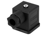 Conector Valvă Mufă 18mm 3-PIN 90&deg;