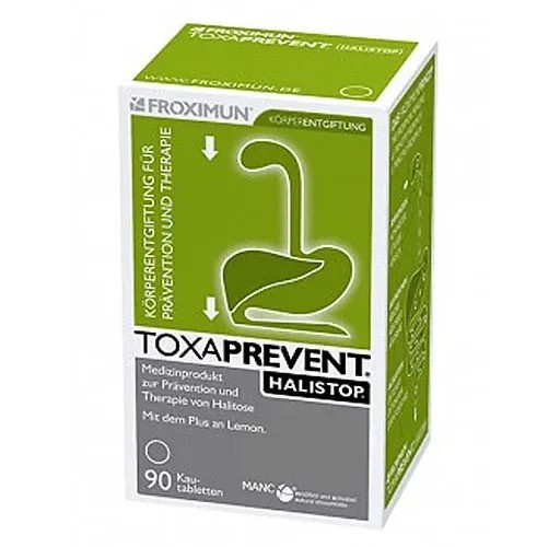 FROXIMUN TOXAPREVENT Halistop comprimate masticabile 90 bucăți (10087261)