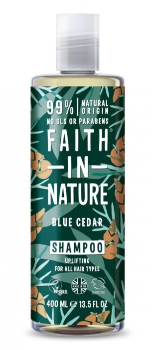 Sampon barbati cu cedru albastru, pt. toate tipurile de par, Faith in Nature,... Sampon barbati cu cedru albastru, pt. toate tipurile de par, Faith in Nature,...