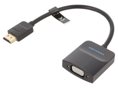 Adaptor HDMI la VGA 15 pini, 0.15m foto
