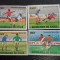 Niger -Camp mond fotbal Mexico 1986,prelim - serie completa nestampilate MNH
