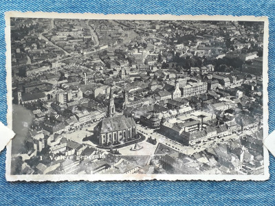207- Cluj-Napoca -Vedere generala aeriana /Kolozsvar/Carte postala 1938 foto