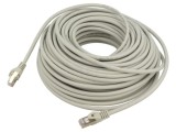 Patch cord S/FTP Cat6a Cu LSZH Gri 30m