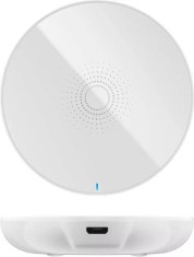 Incarcator fara fir wireless 5W 1A alb pentru dispozitive standard QI Goobay