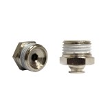 Mufa rapida dreapta din metal cu surub metalic fi 6 si filet 1/2