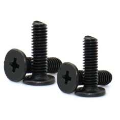Set 10 șuruburi laptop hard M3 lungime 3mm negre cap cruce