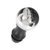 Nuca schimbator de viteze, MODECAR, Pentru Peugeot 807 2002/2014, Argintiu/Negru