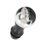 Nuca schimbator de viteze, MODECAR, Pentru Peugeot 807 2002/2014, Argintiu/Negru