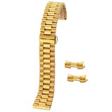 Bratara pentru ceas Aurie 14mm 16mm 18mm 19mm 20mm 21mm 22mm 23mm 24mm WZ3961, Time Veranda