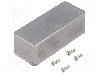 Carcasa aluminiu, 39mmx93mmx27mm, IP54, HAMMOND - 1590A