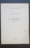 Corso di Storia della Letteratura Italiana. Il Romanticismo - Andreia Vanci Birtolon (foarte rară!)