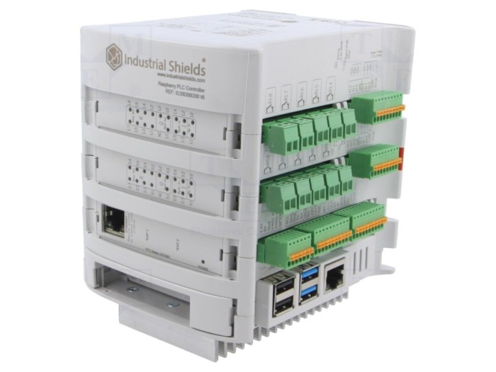 Controler programabil PLC INDUSTRIAL SHIELDS 26 OUT 12 IN Raspberry