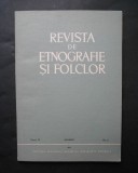 Revista de Etnografie si Folclor 1974, Tomul 19, Nr. 3