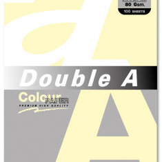 Hartie Color Pentru Copiator A4, 80g/mp, 100coli/top, Double A - Pastel Cheese