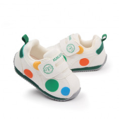 Adidasi pentru copii - Buline colorate (Marime Disponibila: Marimea 22)