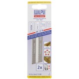 Wilpu HC 12 R - Set panze fierastrau pendular tija cu un prag de prindere (T) 100 mm lemn taiere dreapta fina 2 bucati