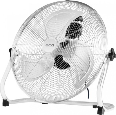 Ventilator de podea ECG FF 45 Ventus, 45 cm, 100 W, 3 viteze, otel inoxidabil foto