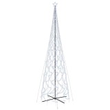 Cumpara ieftin Brad de Craciun conic, 3000 LED-uri, alb rece, 230x800 cm