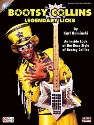 Bootsy Collins Legendary Licks: An Inside Look at the Bass Style of Bootsy Collins [With CD (Audio)] foto