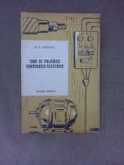 Cum se folosesc contoarele electrice - B.N. Fedotov foto