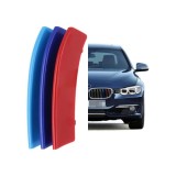 Set ornamente grila fata BMW Seria 3 F30 F31 2012-2018, ABS, Tip A