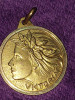 Medalie/distintie/CAMPIONATUL STUDENTESC-VICTORIA,MEDALIE Aurie Superba,3 cm dia, Europa