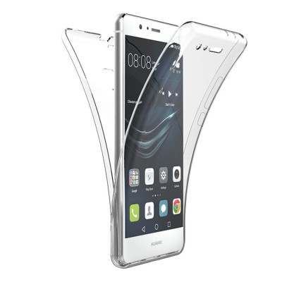 Husa Invizible 360 TPU (fata-spate ) pentru Huawei P9 Lite , Silicon foto