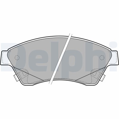 DELPHI LP2171 set placute frana,frana disc foto