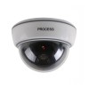 Camera Falsa Dummy DS-1500B cu LED Rosu, Aspect Real, Montare Usoara, 12.5x9cm, Alb