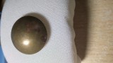 NASTURE/BUTON GENIE GRENADE A.M.&amp; CIE MMILET PARIS 20MM, AURIU BOMBAT OFITER ORIGINAL