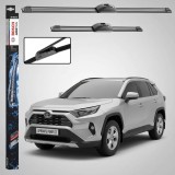 Cumpara ieftin Ștergătoare Parbriz Toyota RAV4 V 2018-Prezent | Set Față 650mm + 400mm Aerotwin Retrofit AR653S | Bosch