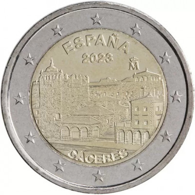 Spania 2 Euro 2023 - Caceres, KM-New UNC !!! foto