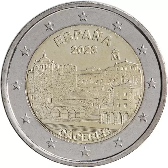 Spania 2 Euro 2023 - Caceres, KM-New UNC !!!