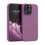 Husa Kwmobile pentru Apple iPhone 13 Pro, Silicon, Mov, 55880.235, Carcasa