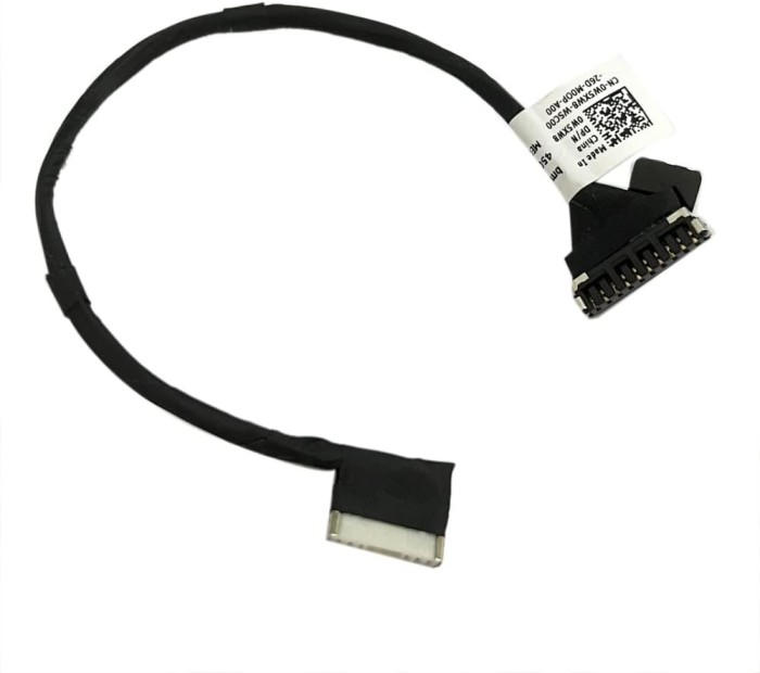 Cablu conectare baterie Laptop, Dell, Latitude 5521, 0W5XW8, W5XW8, 450.0NS01.0001, BM15 4c battery cable, varianta cu 4 celule