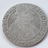 Silezia 15 kreuzer 1664 SH Wroclaw Leopold l RaR, Europa