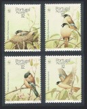 Portugal Azore 1990 - Fauna WWF, păsări, serie neuzata