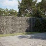 Cumpara ieftin Coș gabion cu capac, 1200x50x200 cm, fier galvanizat