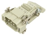 Conector HDC tată 6 pini, 16A, 600V