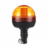 40 LED Lumina de avertizare Stroboscopica Girofar Lampa Diametru126mm Orange 40W 12V 24V E9
