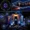 Lampa decorativa tip artificii, 120LED, multicolora