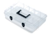 Container colectiv cu partiții transparentă 359x238x85mm NUN