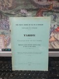 Tarife pentru Transportul de la Galați a Mărfurilor colete obicinuite, Prima Societate austriacă de navigațiune cu vapoare pe Dunăre, Galați 1911, 054