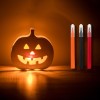 Set Creativ Halloween, Dovleac Luminos, 3 Carioci, Lemn, Multicolor, 15x2.5x14.5cm, Oem