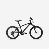 Bicicletă MTB Rockrider Explore 500 20&quot; Negru Copii 6-9 ani, Btwin