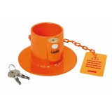 Antifurt blocare pivot cuplare semiremorca camion Garage AutoRide, Lampa